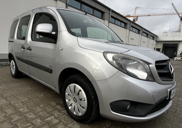 Mercedes-Benz Citan cena 26500 przebieg: 204000, rok produkcji 2013 z Barczewo małe 22